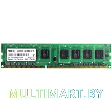 Оперативная память Foxline 2GB DDR3 PC3-12800 (FL1600D3U11S1-2G)